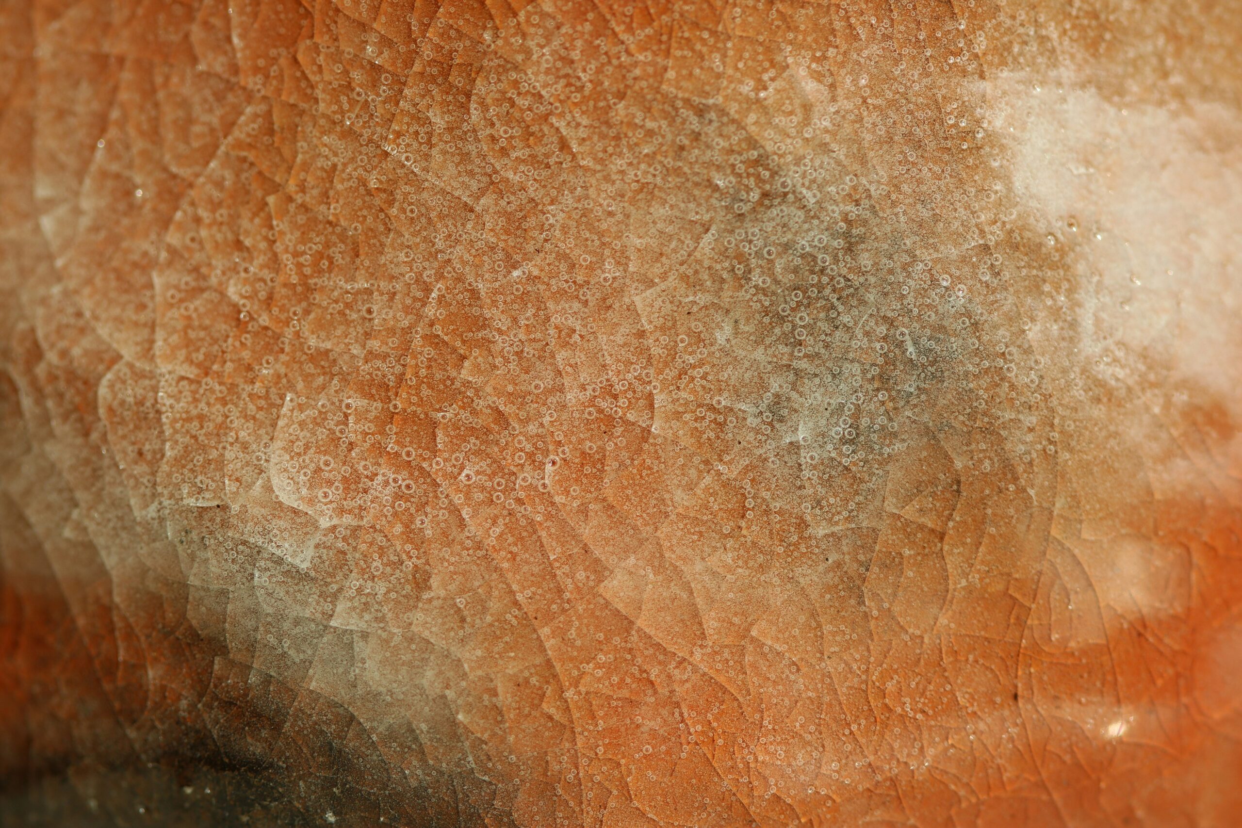 Close-up image showing redness and inflammation caused by harsh skincare products.