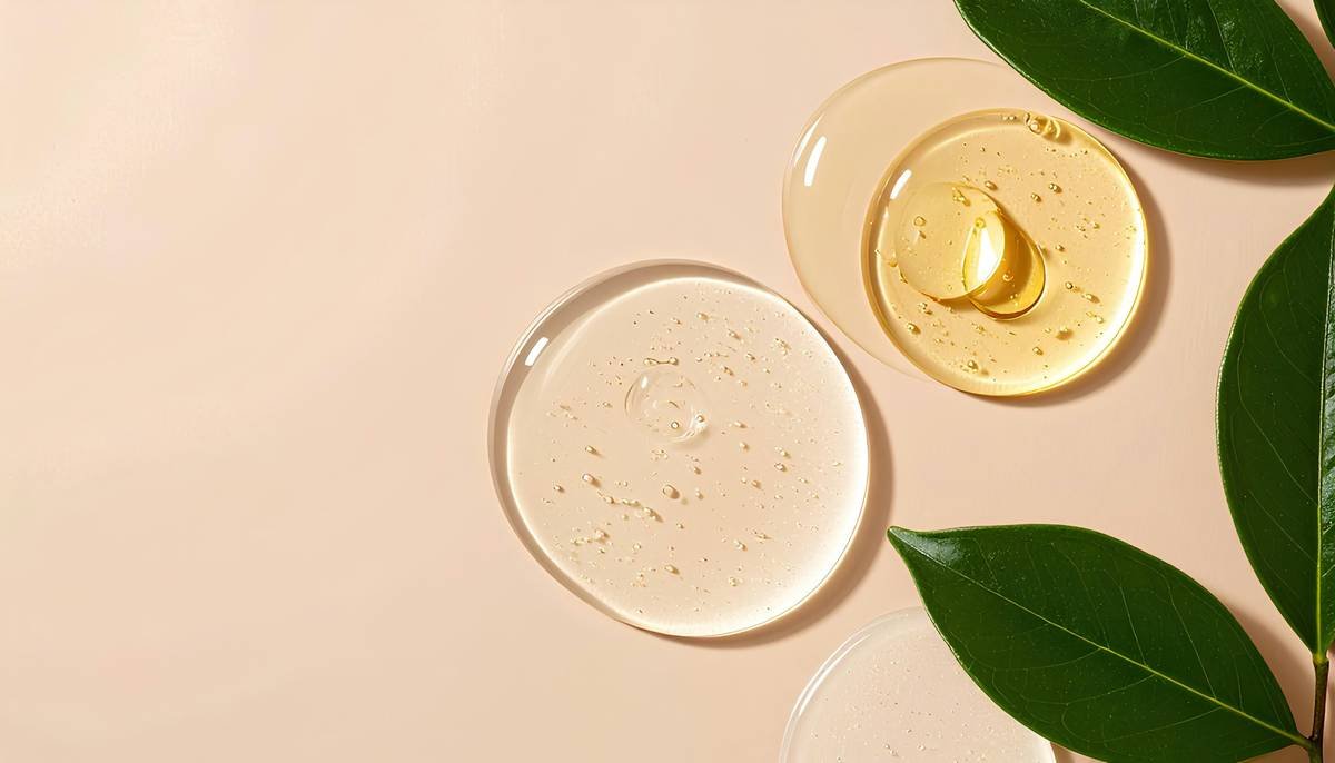 Infographic comparing vegan vs non-vegan moisturizer ingredients: beeswax, lanolin, and squalene (animal) vs shea butter, jojoba oil, and plant squalane