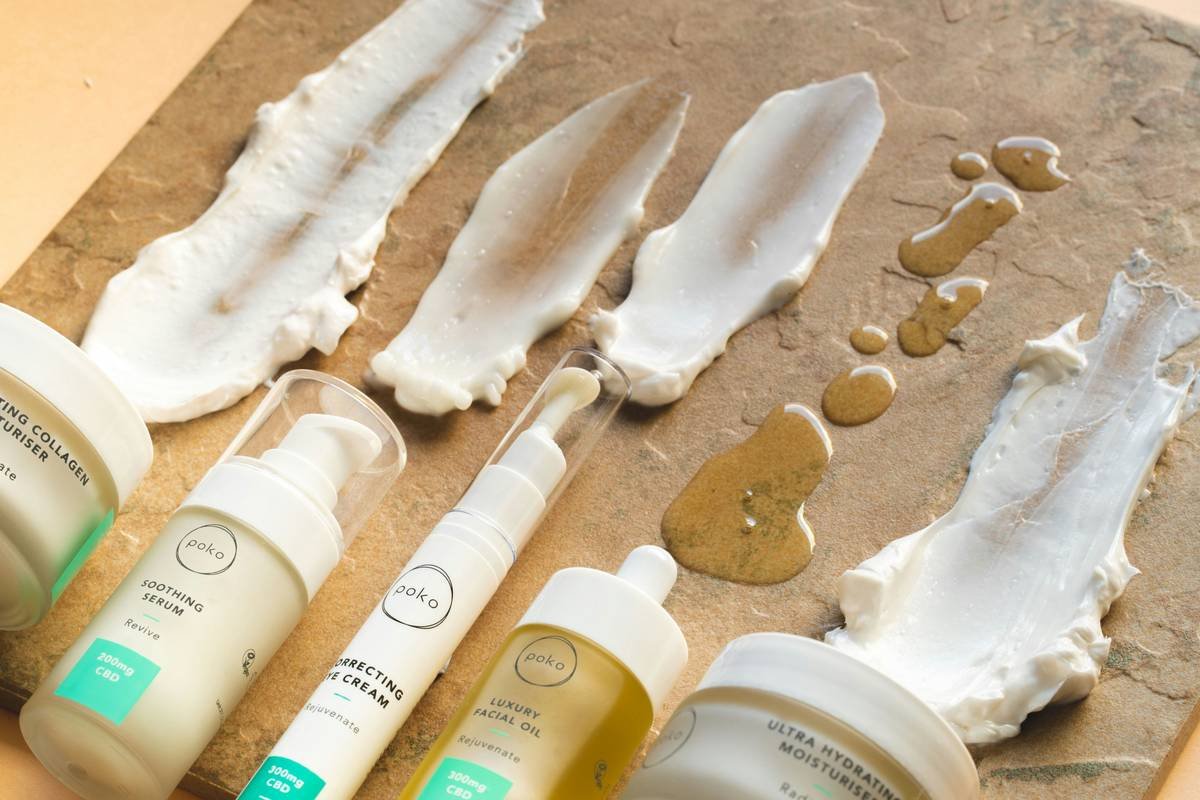 Skincare textures